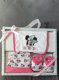 MINNIE - Set Cappellino con Bavetta e Scarpine