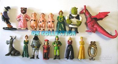 SERIE COMPLETA n°16 SORPRESINE MULINO BIANCO SHREK