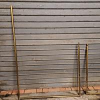 pareti divisorie in ottone e plexilax 