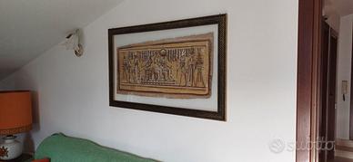papiro incorniciato 