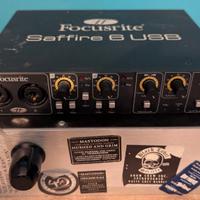 focusrite saffire 6 USB + amplificatore 