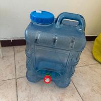 Tanica acqua con rubinetto 20L