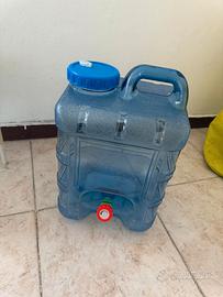 Tanica acqua con rubinetto 20L