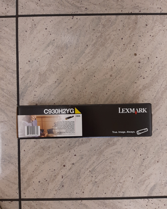 Cartuccia toner giallo Lexmark c930h2yg