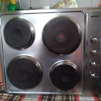 piano cottura elettrico SMEG,4 piastre funzionanti