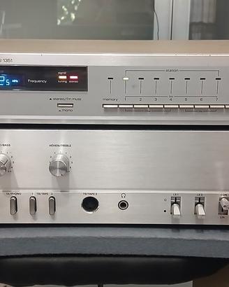 Amplificatore Grundig V1000 + sintonizzatore 