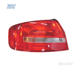 FANALE SINISTRO PER AUDI A4 SEDAN 12-15 BIANCO ROS