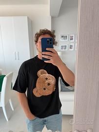 Palm Angels Teddy Bear Oversize T-Shirt nera XXXS