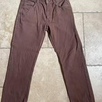 pantalone bershka marrone