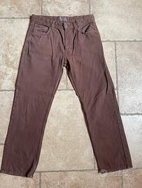 pantalone bershka marrone