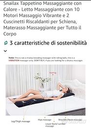 Lettino massaggiante