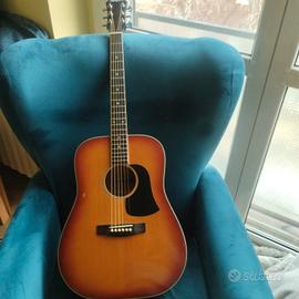  chitarra acustica Aria Aw20 elettrificata fishman