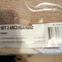 Set asciugamani
