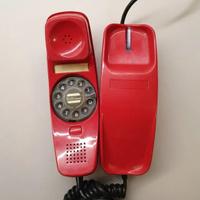 Telefono rosso anni 70 face standard