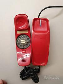 Telefono rosso anni 70 face standard