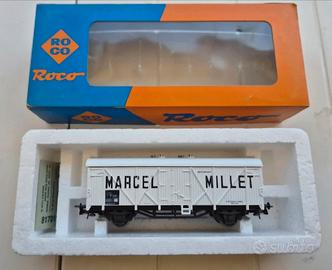 Roco H0 Carro Merci Chiuso SNCF Marcel Millet 