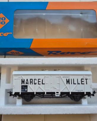 Roco H0 Carro Merci Chiuso SNCF Marcel Millet 