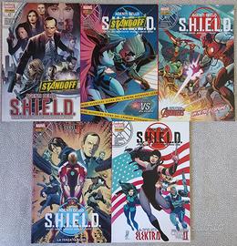 5 FUMETTI AGENTI DELLO S.H.I.E.L.D. SHIELD STANDOF