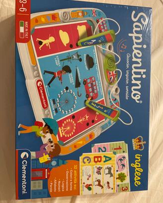 Clementoni Sapientino inglese 3-6 anni