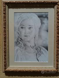 Quadro Grafite su Carta Di Arianna Inglesi