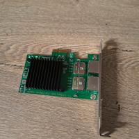 Scheda rete dual port Intel i350-T2