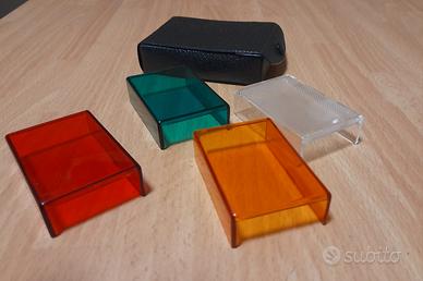 Filtri colorati per flash delle fotocamere 