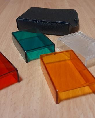 Filtri colorati per flash delle fotocamere 