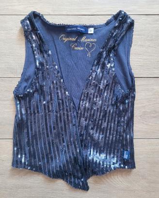 Gilet bambina Original Marines con paillettes 
