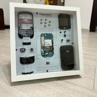 Quadro Blackberry disassemblato