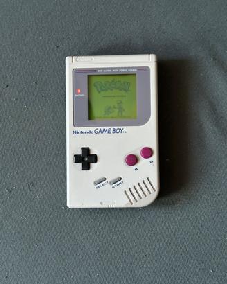 Nintendo Game Boy DMG-01 originale + Pokémon Rosso