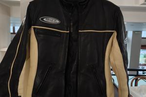 Giacca pelle moto da donna