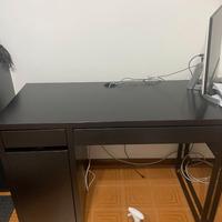 2 scrivanie MICKE + SEDIA MILLBERGET-MALKOLM IKEA