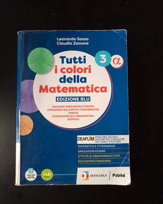TUTTI I COLORI DELLA MATEMATICA VOL. 3 ALFA