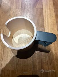 IKEA-Tazza/Mug in legno con coperchio