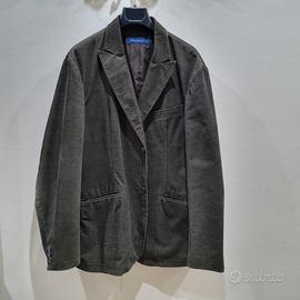 Giacca marrone Trussardi jeans a costine taglia 52