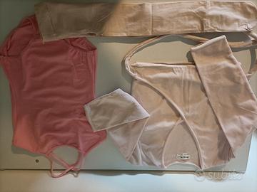 body + scalda cuore + calze danza bambina