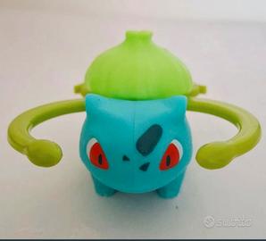 Pokémon Bulbasaur - Action Figure con Frustata