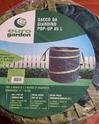 Sacco da Giardino / Casa 85L pop-up con maniglie