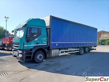 IVECO STRALIS 260S42 centina registrabile e sponda