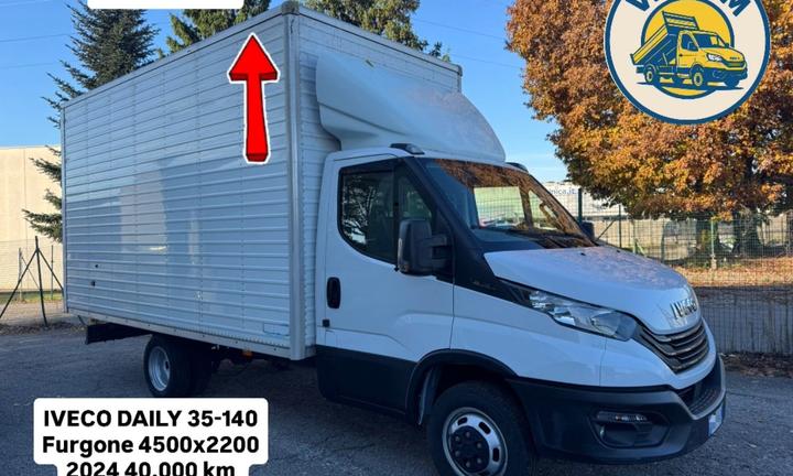 Iveco Daily 35-140 furgone 4500x2200 40,000km 2024