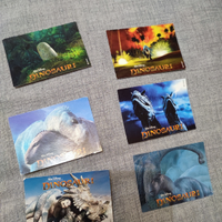 6 Card "Dinosauri" Walt Disney