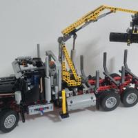 LEGO TECHNIC 9397 Trasportatore di tronchi