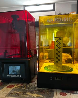 ELEGOO MARS PRO + ANYCUBIC WASH