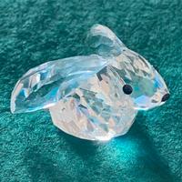 Coniglio seduto Swarovski