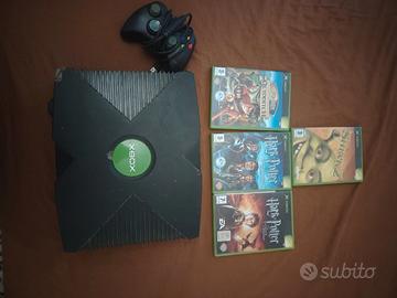 Xbox + 4 giochi (Non testato)