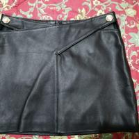 Minigonna in pelle