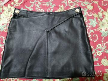 Minigonna in pelle