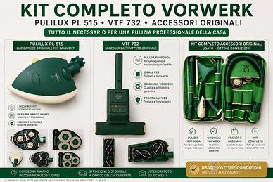 Kit completo originale Vorwerk Kobold