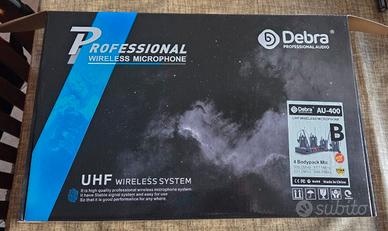 Sistema di microfono wireless a 4 canali
