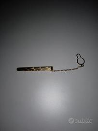 Fermacravatta oro 18kt 750
